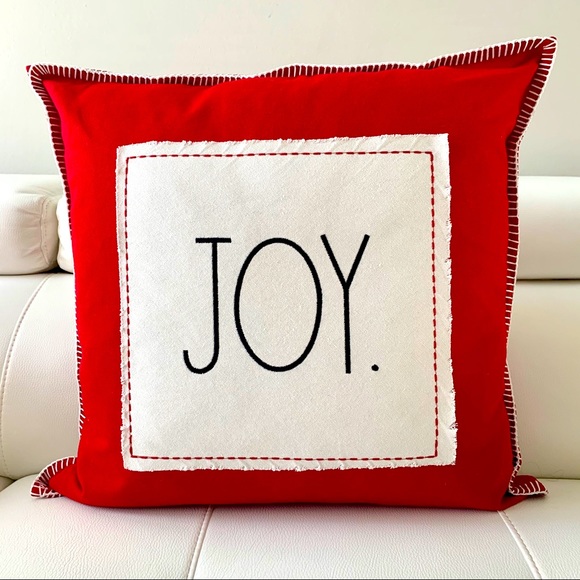 Rae Dunn Other - 🎄Rae Dunn “JOY” Christmas Pillow 🎄